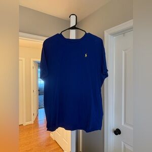 Polo Ralph Lauren Royal Blue Tee with Yellow Logo